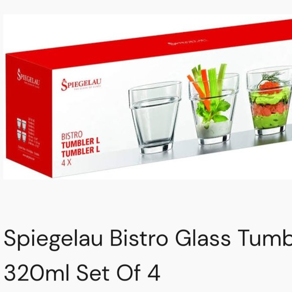 Spiegelau, BNIB, 4 pc Tumber set - Picture 1 of 8
